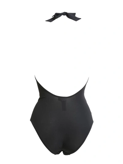 Shop Tory Burch Gemini Link One-piece In Nero