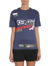 KENZO CAMO BROKEN PRINT T-SHIRT,F751TS894 991.77