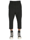 RICK OWENS ASTAIRES CROPPED TROUSERS,RU17S9359 A.09