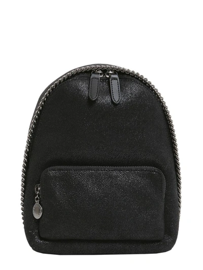 Shop Stella Mccartney Falabella Mini Backpack In Nero