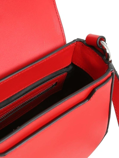 Shop Alexander Wang Mini Lia Bag In Rosso