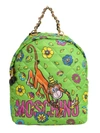 MOSCHINO MONKEY PRINT QUILTED BACKPACK,B7614 8204.1396