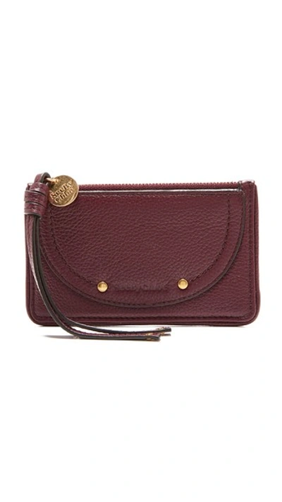 See By Chloé Olga Coin Purse In Grenat