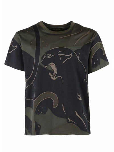 Shop Valentino Panther T-shirt