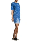 Cotton Citizen Tokyo Tee Mini Dress In Electric