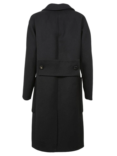 Shop Proenza Schouler Oversized Single Breasted Coat In Black