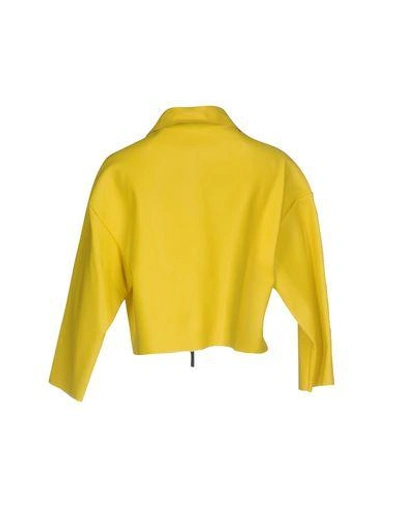 Shop Marni Blazer In Yellow