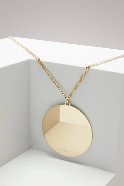 Shop Givenchy Geometric Round Necklace