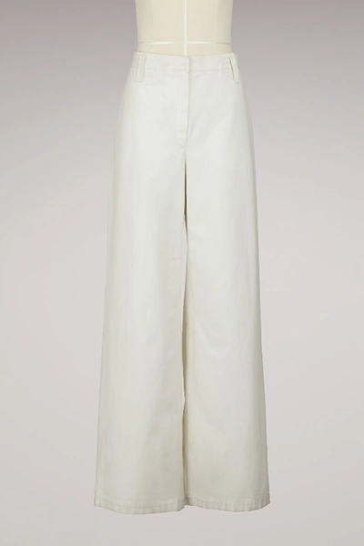 Shop The Row Werto Pants In White
