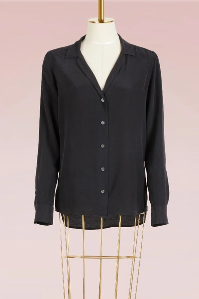 Shop Equipment Adalyn Shirt Long Sleeves In True Black