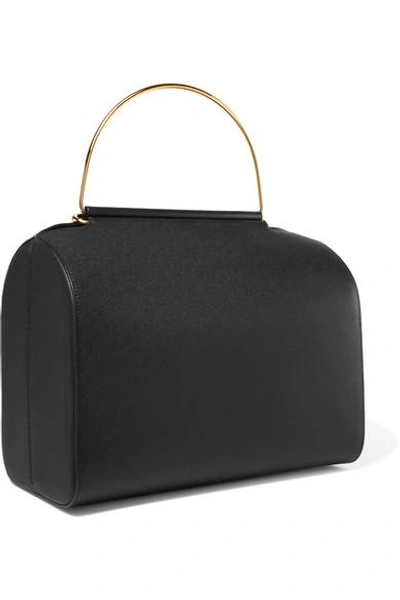 Shop Roksanda Bag No.1 Textured-leather Tote In Black