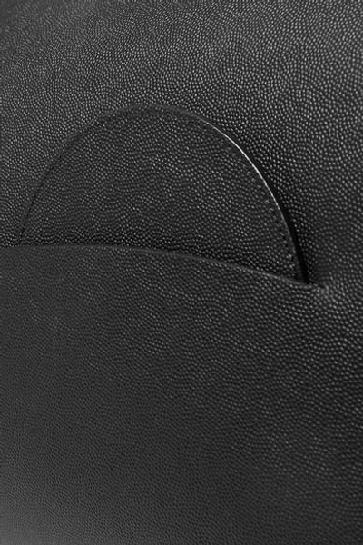 Shop Roksanda Bag No.1 Textured-leather Tote In Black