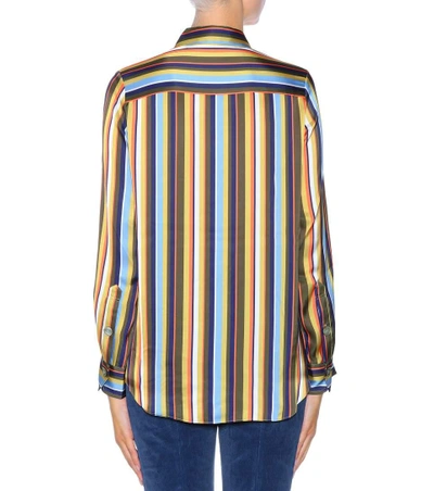 Shop Acne Studios Buse Striped Shirt In Luse Fluid