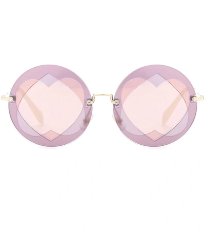 Miu Miu Round Sunglasses