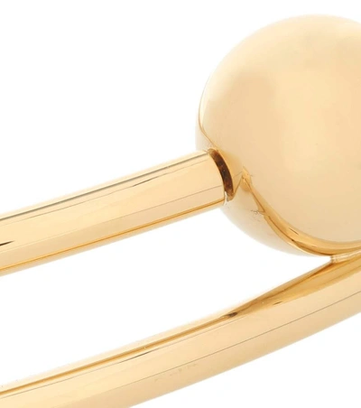 Shop Jw Anderson Double Ball Choker In Gold