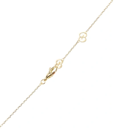 Shop Gucci L'aveuge Par Amour 18kt Gold And Diamonds Necklace