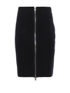 GIVENCHY SHORT SKIRT,4719431 001 BLACK