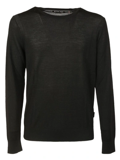 Shop Michael Kors Crew Neck Sweater In Black