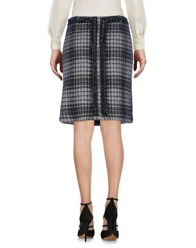 Shop L'autre Chose Midi Skirts In Light Grey
