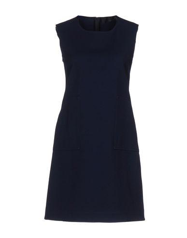 L'autre Chose Short Dress In Dark Blue | ModeSens