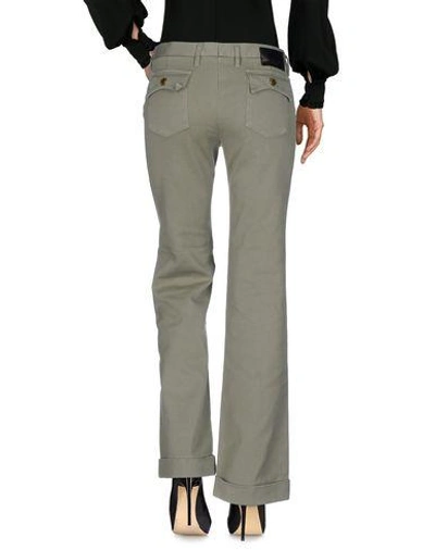 Shop Golden Goose Casual Pants In Military Green