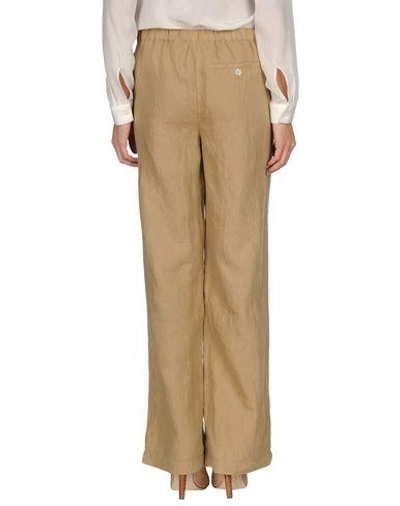 Shop Schiesser Casual Pants In Sand