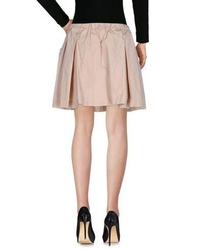 Shop Red Valentino Knee Length Skirt In Light Pink