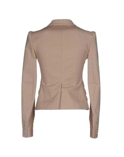 Shop Red Valentino Blazer In Beige