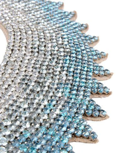 Shop Valentino Necklaces In Sky Blue