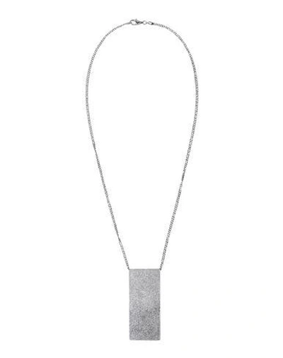 Shop Brunello Cucinelli Necklace In Grey