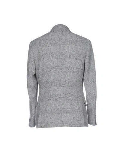 Shop Brunello Cucinelli Blazer In Grey