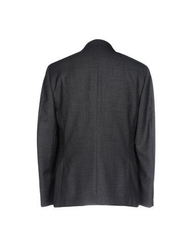 Shop Brunello Cucinelli Blazer In Steel Grey