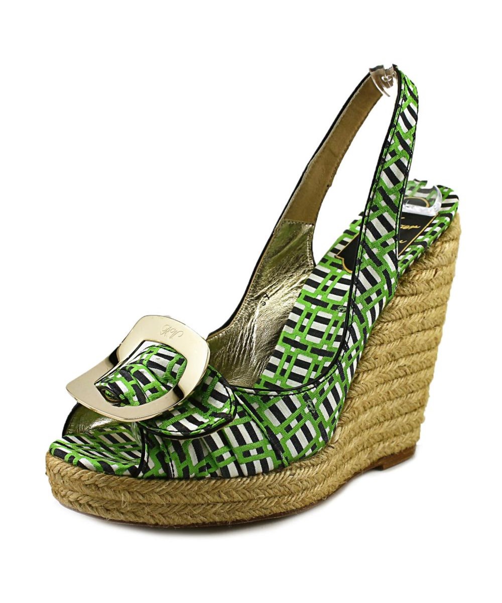 multi color wedge heels