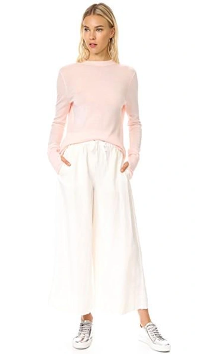 Shop Dion Lee Tie Back Sweater In Pink