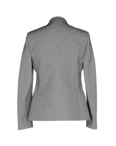 Shop Acne Studios Blazer In Grey