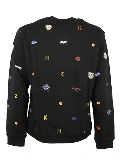 Shop Kenzo Felpa In Nero