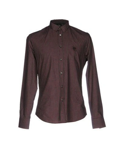 Shop Mcq By Alexander Mcqueen Checked Shirt In Black