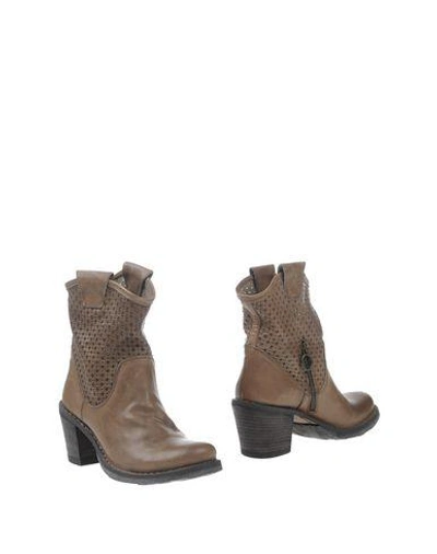 Shop Fiorentini + Baker Ankle Boot In Khaki