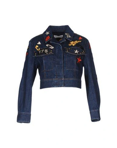 Shop Sonia Rykiel Denim Jacket In Blue