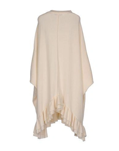 Shop Stella Mccartney Cape In Ivory