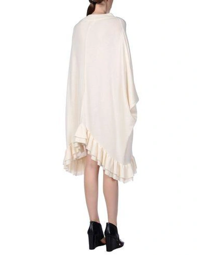 Shop Stella Mccartney Cape In Ivory