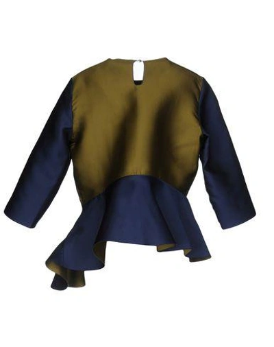 Shop Preen By Thornton Bregazzi Blouses In Blue