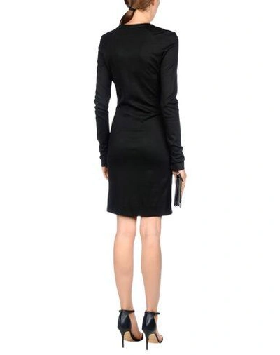 Shop Christopher Kane Short Dresses In Black