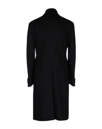 Shop Prada Coat In Black
