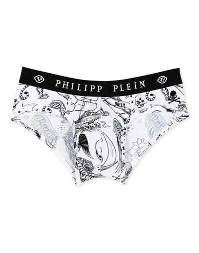 Shop Philipp Plein Slip "danger"