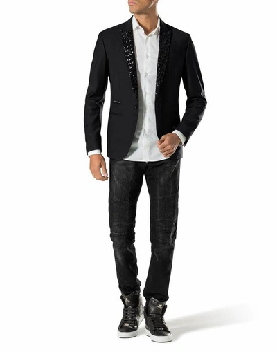 Shop Philipp Plein Blazer "attitude"