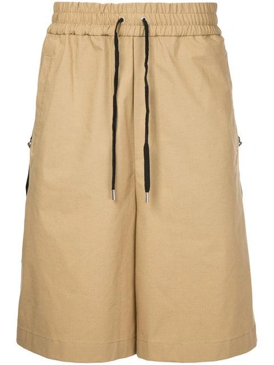 Shop Public School Drawstring Shorts - Neutrals