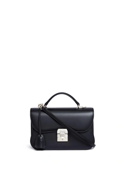 Shop Mark Cross 'dorothy' Calfskin Leather Crossbody Bag