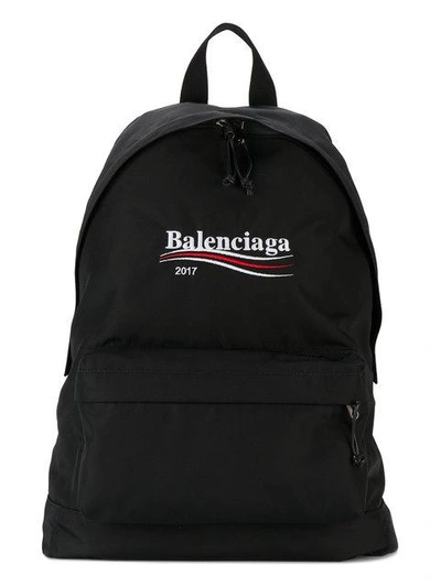 Shop Balenciaga 2017 Backpack In Black