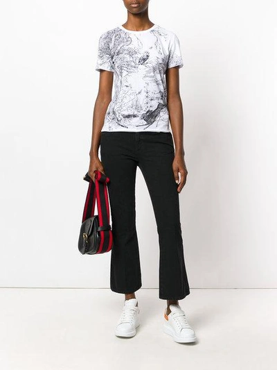 Alexander Mcqueen Woodland Print T-shirt